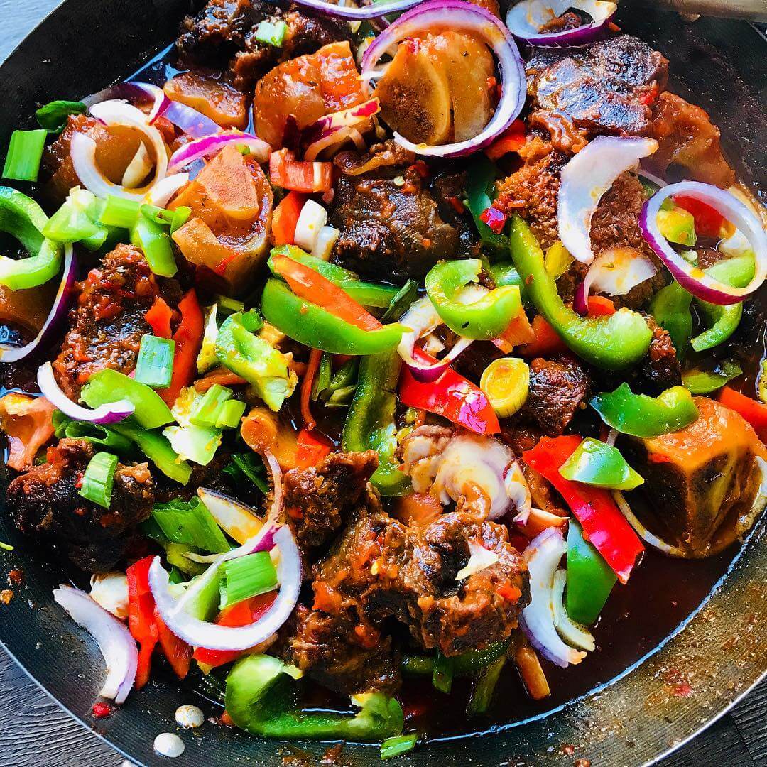 Peppered Assorted Meat