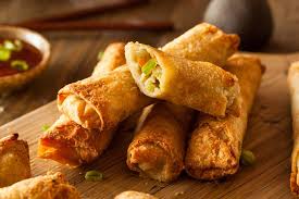 Spring rolls (chicken/veg)